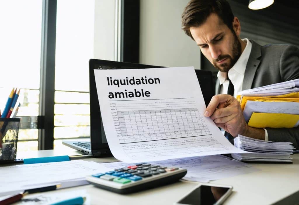 liquidation amiable