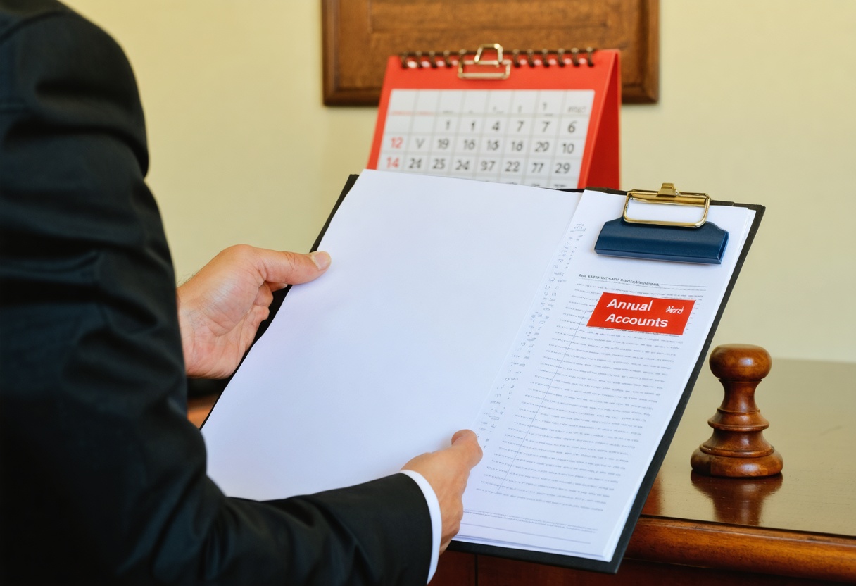 depot des comptes annuels